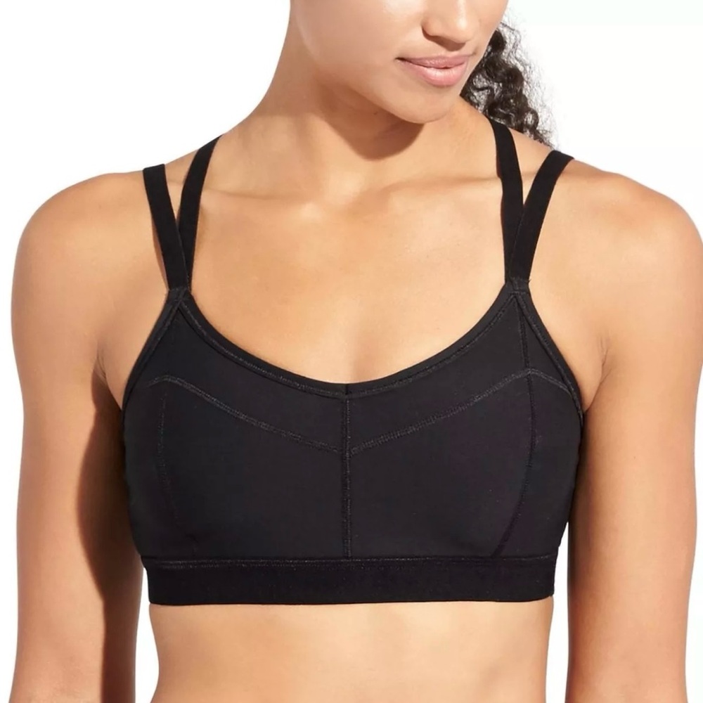 Athleta | Strappy Stealth Bra Large